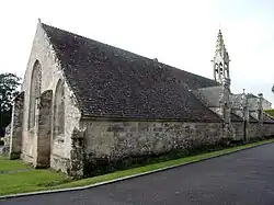 Façade nord de l'église.