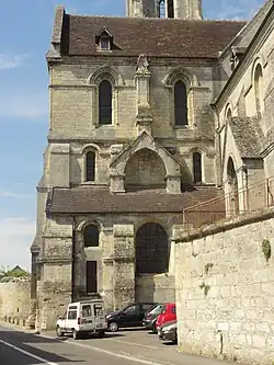 Croisillon sud vu de l'est.