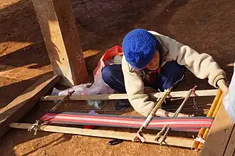 Village des tisserands de Ban Lao Ngam.