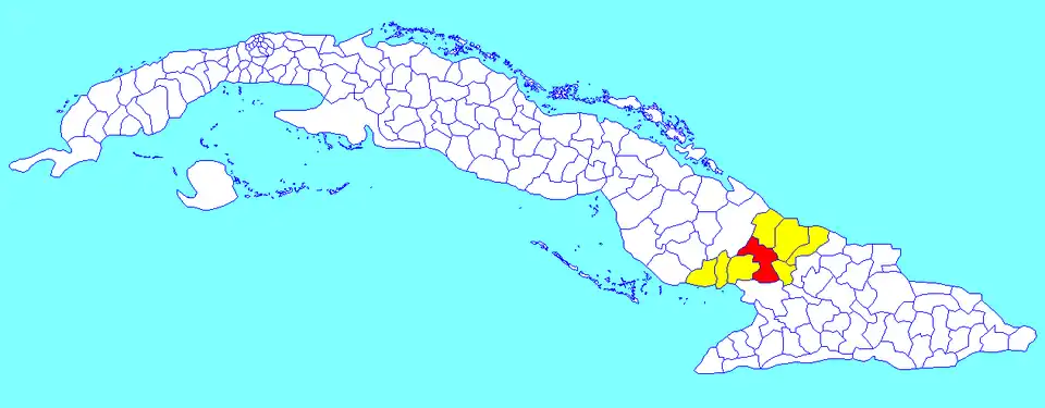 Municipalité de Las Tunas dans la province de Las Tunas