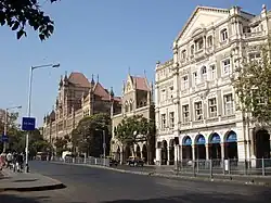 Façades de bâtiments victoriens dans le quartier du Fort.