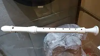 Flûte à bec présente sur Ruby Tuesday