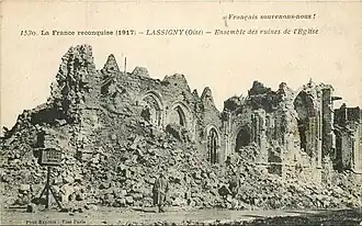 Ruines de l'église