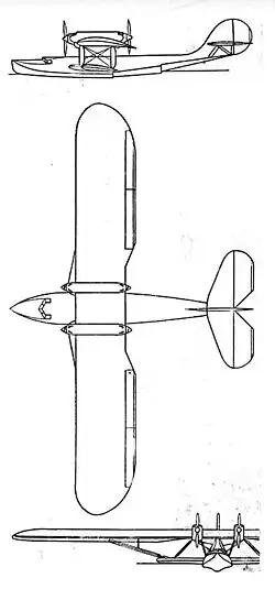 Description de l'image Latécoère 300 3-view L'Aerophile April 1932.jpg.