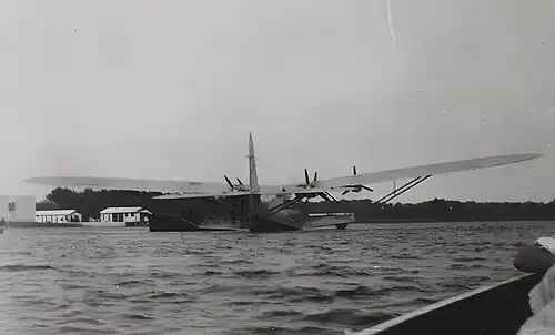 Latécoère 521 sur le lac de Biscarrosse en 1934