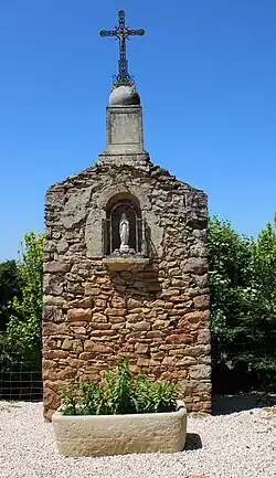 L'oratoire situé sur le D69.