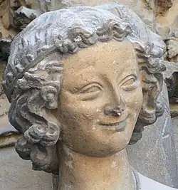 Le « jumeau » de l'Ange au Sourire : l'ange Gabriel.