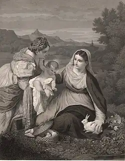 La Vierge au lapin blanc