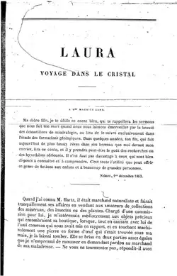 Image illustrative de l’article Laura, voyage dans le cristal