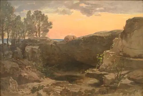 Paysage, souvenir d'Asie Mineure, Montpellier, musée Fabre.