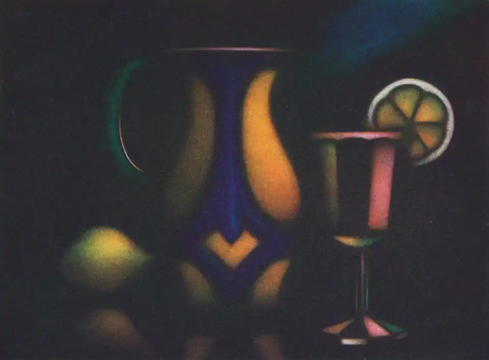 Slice of lemon, manière noire en couleurs, 1993.