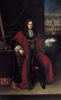 Sir Robert Clayton (1629–1707), maire de Londres et membre du conseil d'administration de la Royal Africa Company.