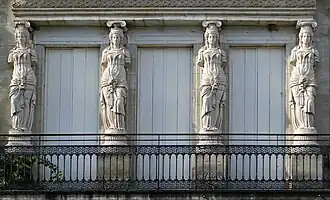 Image illustrative de l’article Maison à cariatides de Lauzun