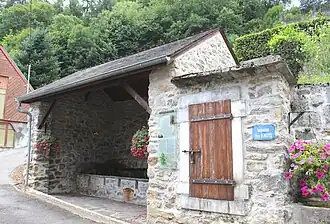 Le lavoir en 2017.