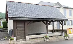 Lavoir de l'église en 2014