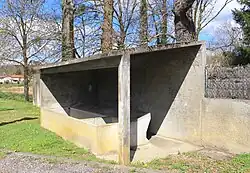 Le lavoir de Puyos.