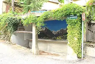 Le lavoir de Pouchergues.