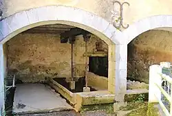 Le lavoir sous le séminaire.