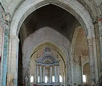 Le chœur et  le baldaquin du XVIIIe&nbsp;siècle