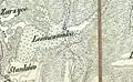 Leśniczówka sur la carte D. G. Reymann du dix-neuvième siècle.