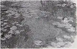 "Le Bassin aux nymphéas" (1917-19) Claude Monet W 1881 (état primitif)