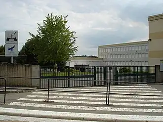 Le collège des Ménigouttes au Blanc en 2011.