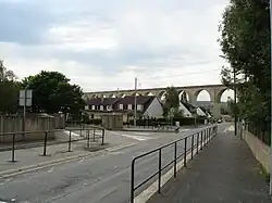 Le viaduc du Blanc en 2011.