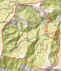 Carte topographique