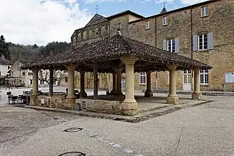La halle médiévale.
