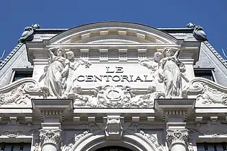 Centorial a remplacé Credit Lyonnais au frontispice rue du 4-Septembre.
