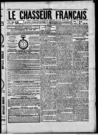 Image illustrative de l’article Le Chasseur français
