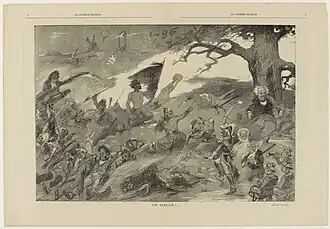 Un siècle !..., dessin pour Le Courrier français, 31 août 1886.
