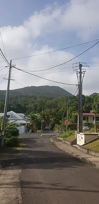 Le Dos d'Âne vu de Caféière