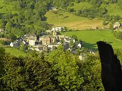 Le bourg du Falgoux.