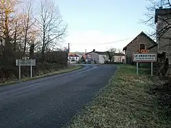 Le Graveyron depuis la D 55