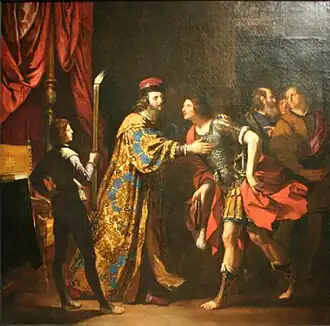 Le GuerchinLes adieux de Caton d'Utique à son fils