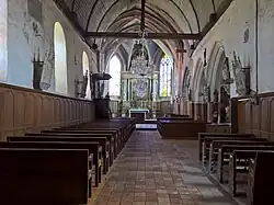 Intérieur de l'église.