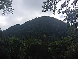 Le Houëlmont vu de la poudrière du Houëlmont.