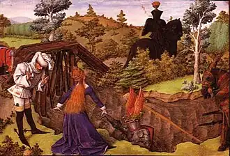 Espérance tire Cœur hors de l'eau (f. 21v).