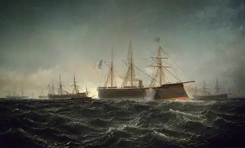 Le Magenta, huile sur toile, 1864, Musée Thomas-Henry, Cherbourg-en-Cotentin.