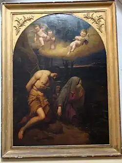 Le Martyre de saint Sébastien (1832), basilique Notre-Dame-de-l'Immaculée-Conception de Boulogne-sur-Mer.