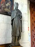 Saint évêque du portail.