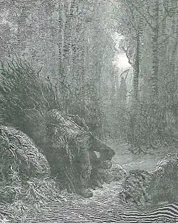 « La Mort et le Bûcheron »Gustave DoréFable de Jean de La Fontaine