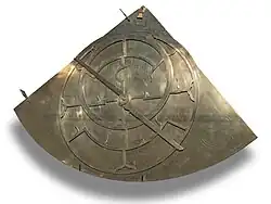 Astrolabe de type quadrant, Musée Paul Dupuy, Toulouse.