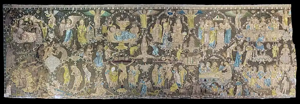 Parement d'autel du couvent des Cordeliers de Toulouse, XIVe&nbsp;siècle