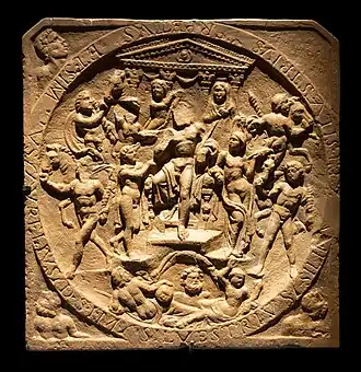 Face A de la stèle biface.