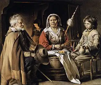 Frères Le Nain Brothers, Intérieur paysan, 1642, National Gallery of Art