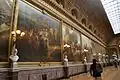 La galerie des Batailles, Château de Versailles.