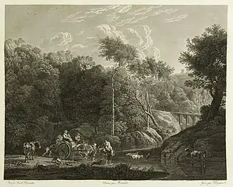 Le passage du gué d'après Karel Dujardin