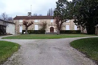 Le domaine de Bellecroix (janv.&nbsp;2012).